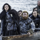 Jon Snow leads his men on a boat.